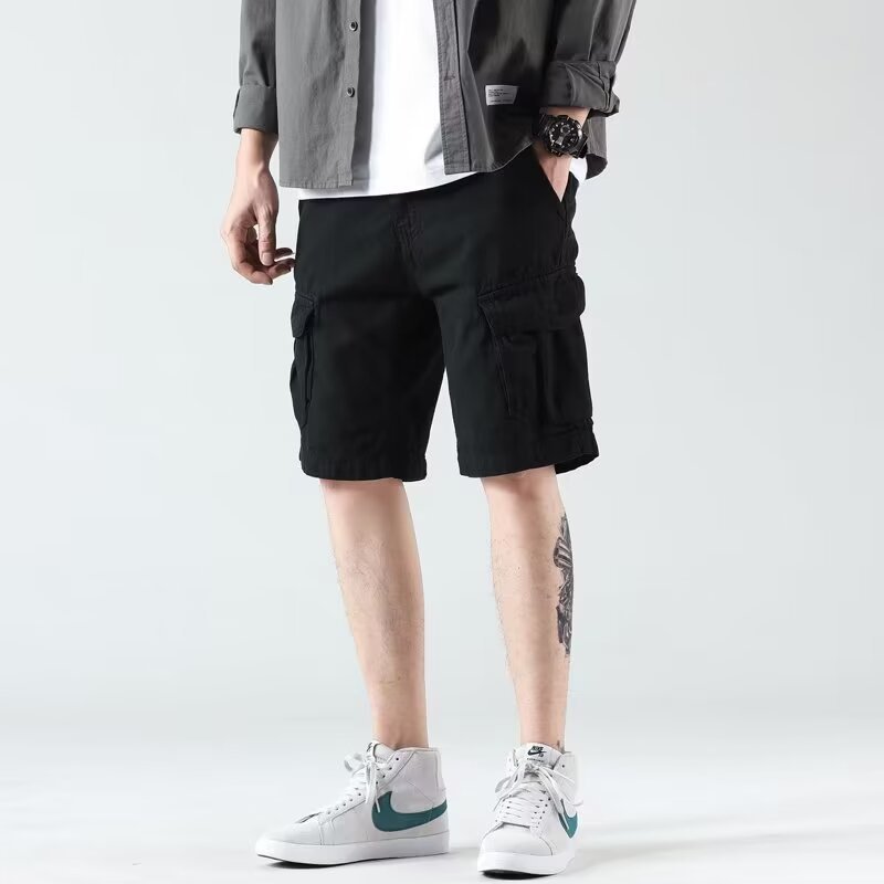 Männer schwere verschleißfeste Overalls Shorts