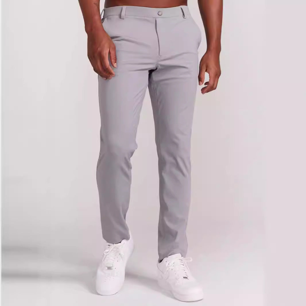 Vier Jahreszeiten Slim Fit Herren lässige feste Hose