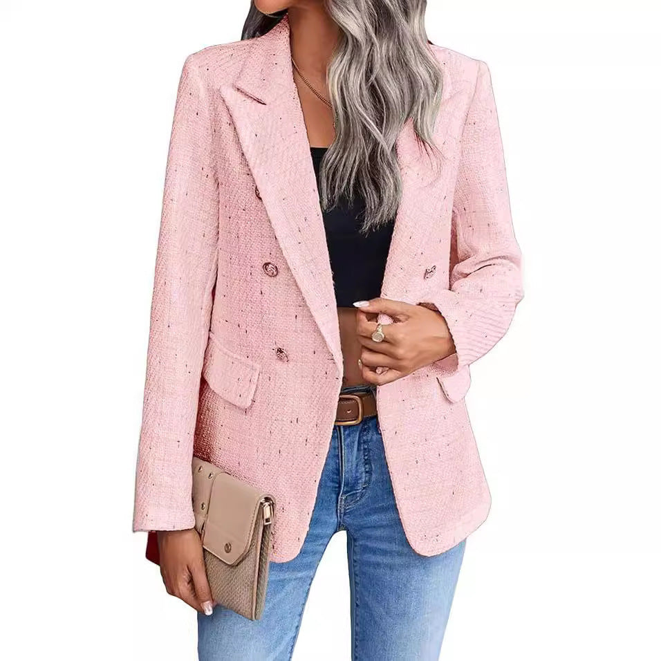 Tweed-Anzugsjacke für Frauen