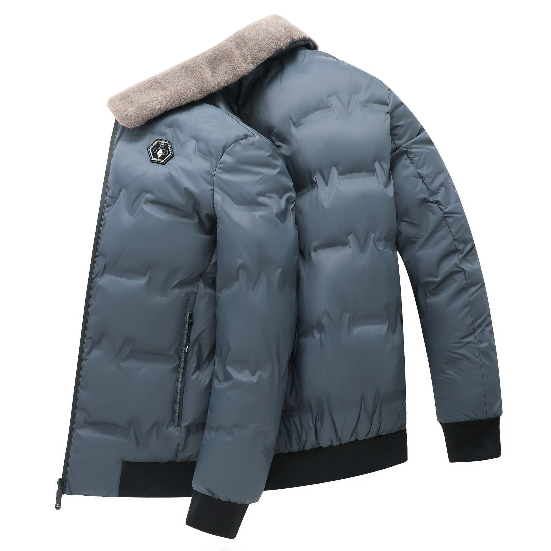 Winter herren warme Daunenjacke