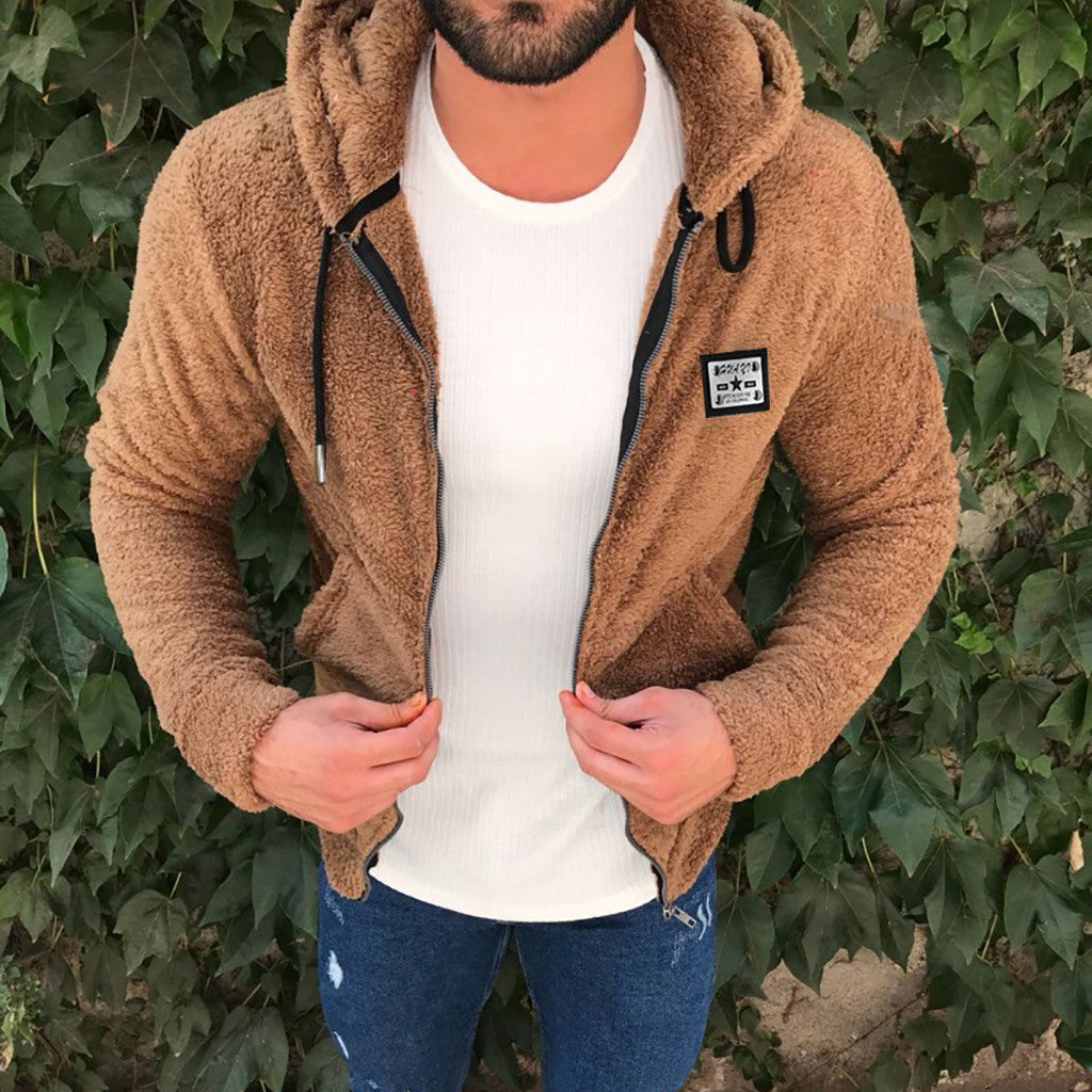 Herren Strickjacke mit warmen Materialien