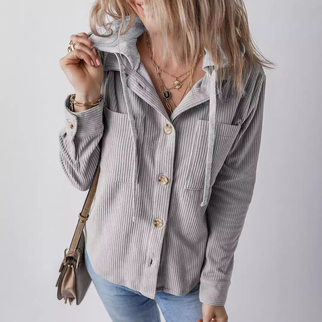 Diese Saison Frauen warm mit Kapuze Cardigan