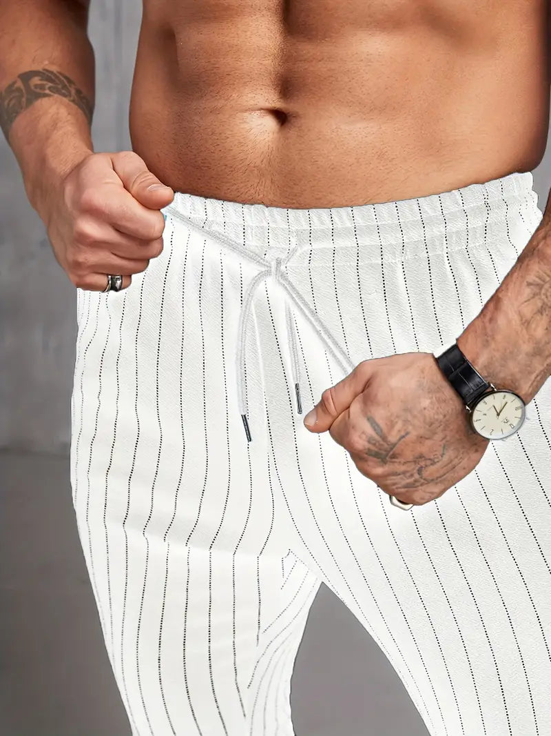 Amsterdam™ - Herren Casual-Schicke Gestreifte Sporthose