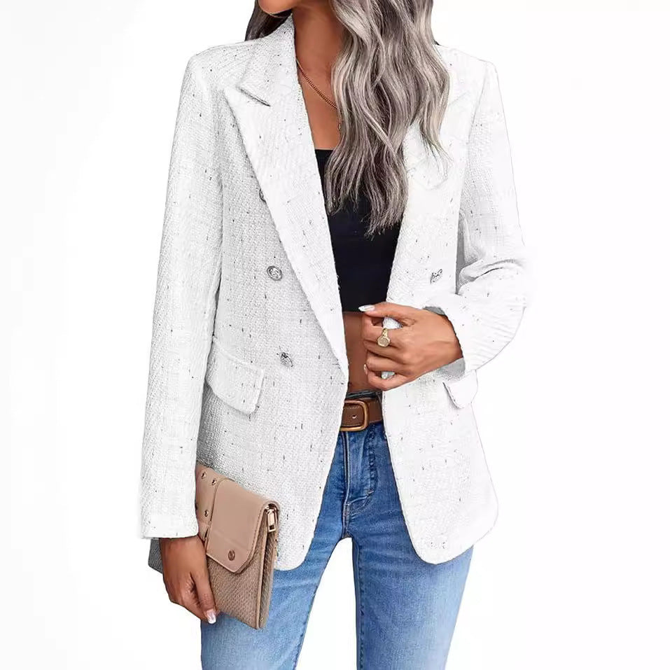 Tweed-Anzugsjacke für Frauen