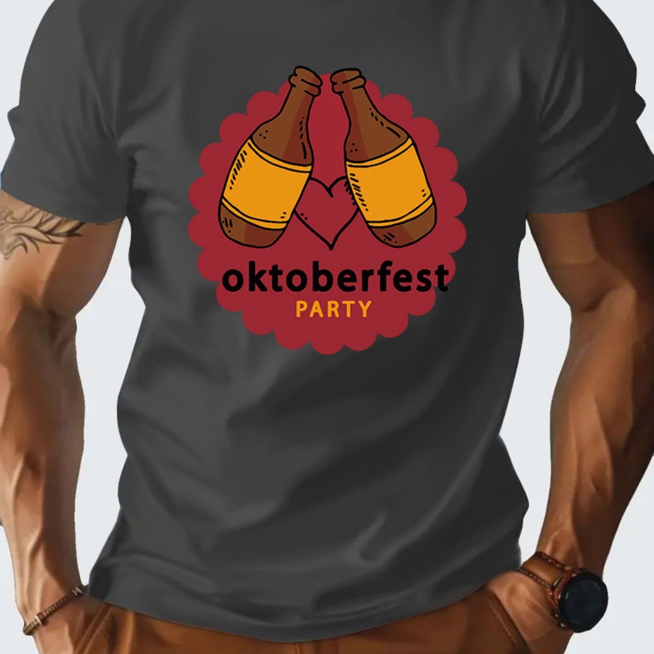 Bedrucktes Oktoberfest-Shirt