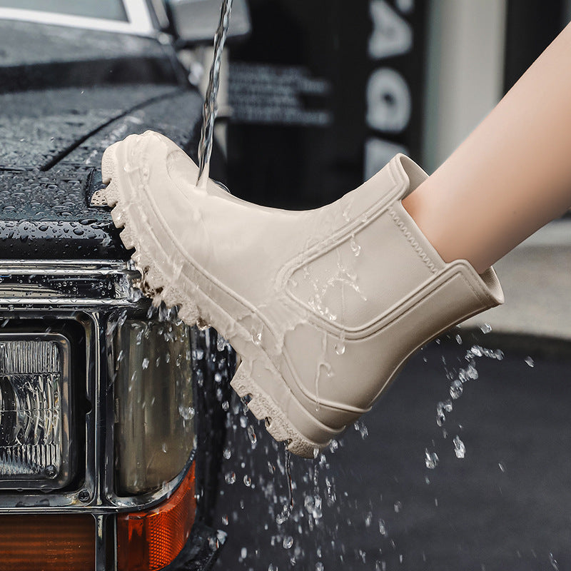 Grenzüberschreitende leichte Damen-Regenstiefel für die Arbeit