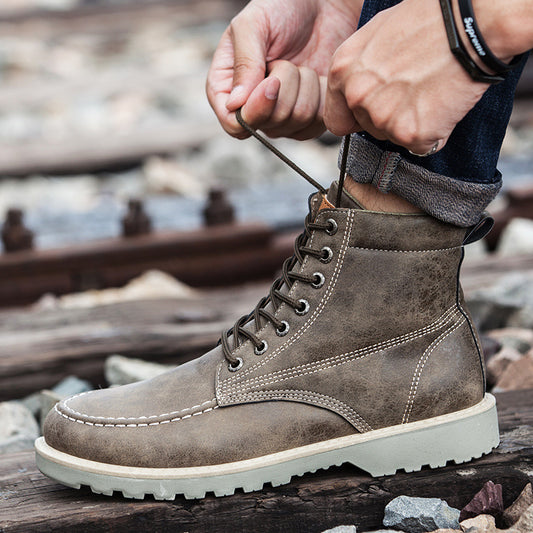 Herbst Männer Martin Kurze Stiefel