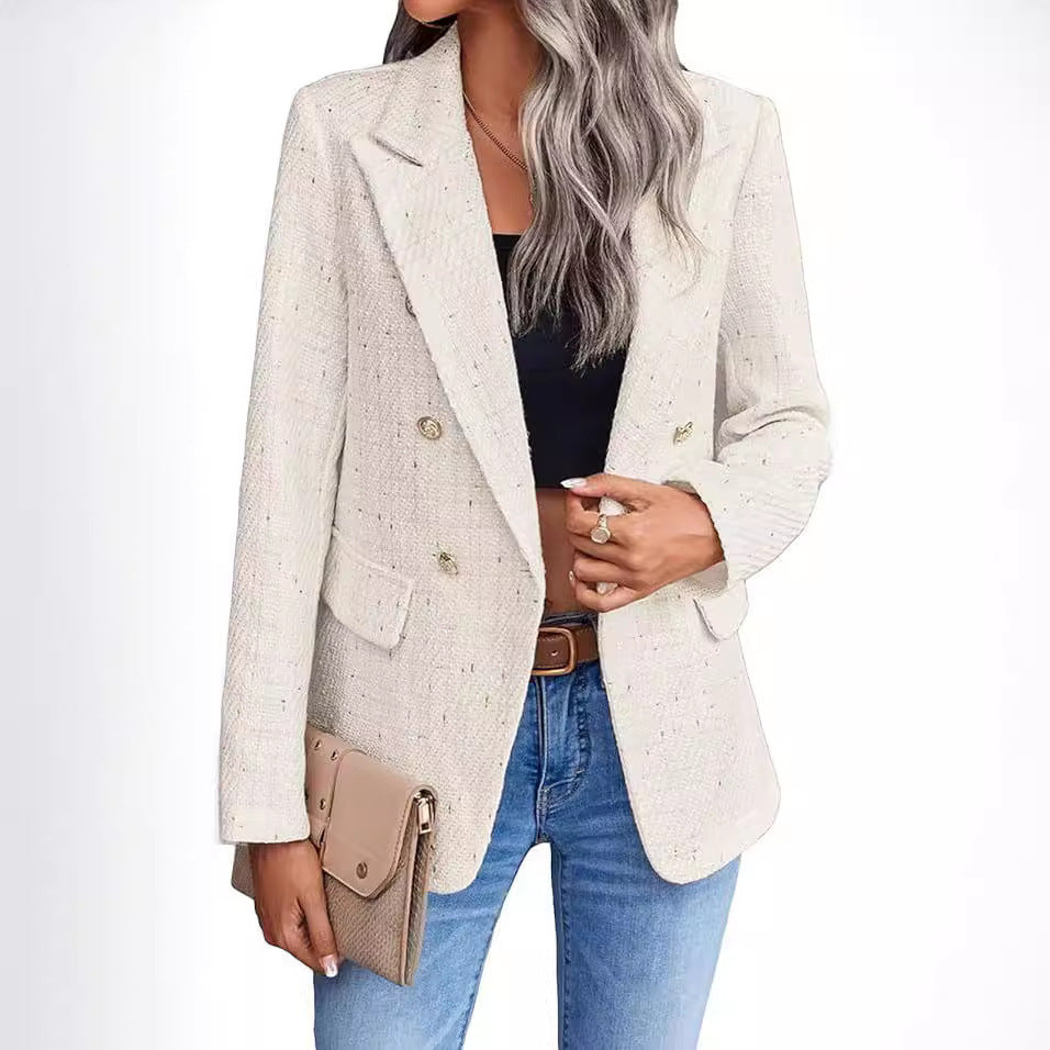 Tweed-Anzugsjacke für Frauen