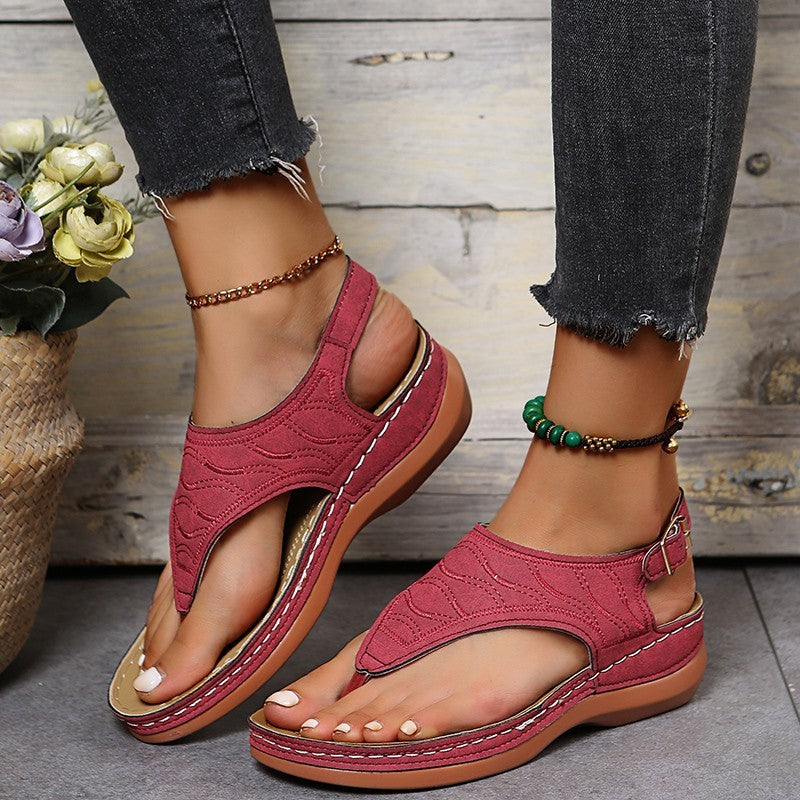 Frauen moderne Zehensandalen