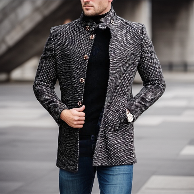 Stilvoller, bequemer und strapazierfähiger Vintage-Cardigan für Herren