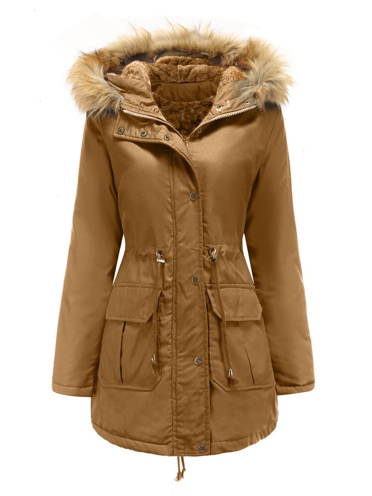 "Olga" Lässiger Winterparka