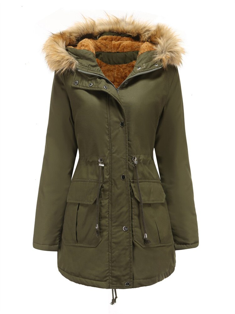 "Olga" Lässiger Winterparka