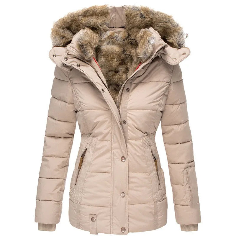 Hanne - Fellgefütterte Winterjacke