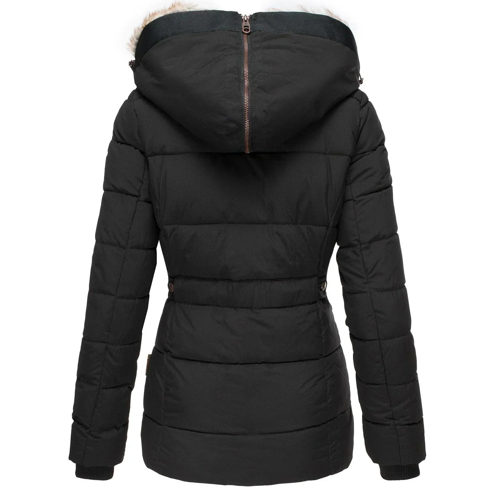 Hanne - Fellgefütterte Winterjacke