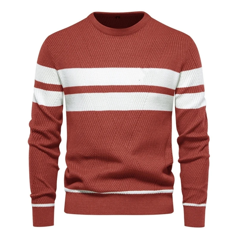 LEONARD™ - Gestreiften Strickpullover