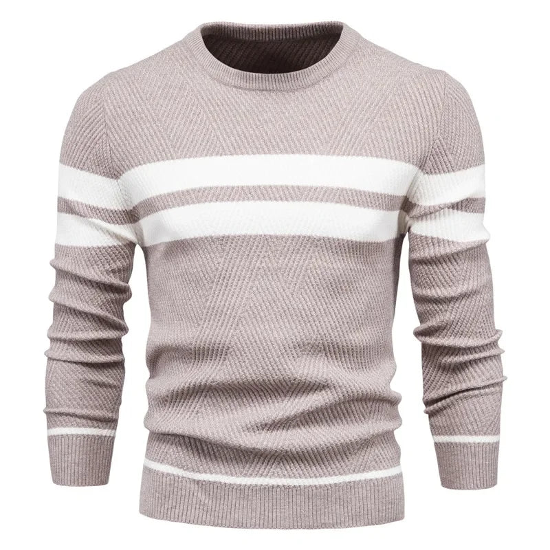 LEONARD™ - Gestreiften Strickpullover