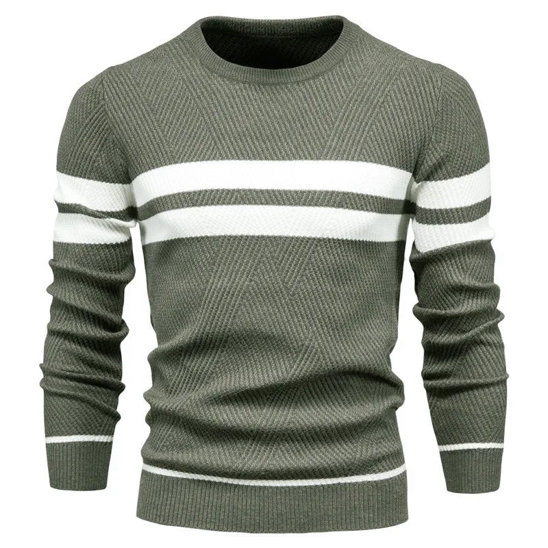 LEONARD™ - Gestreiften Strickpullover