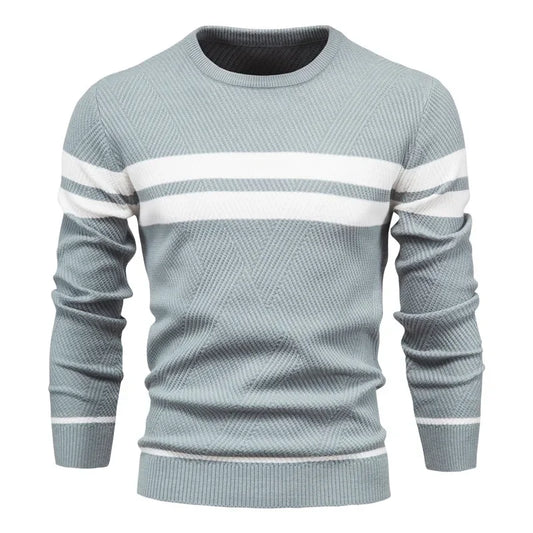 LEONARD™ - Gestreiften Strickpullover