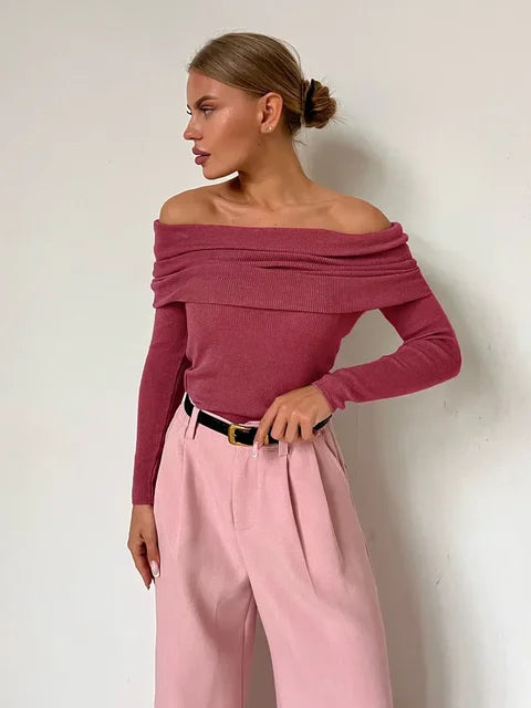 Katia - Off Shoulder Pullover