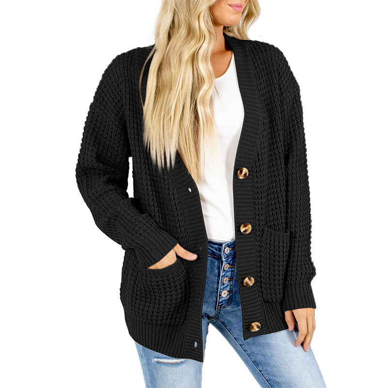 Strickstrickjacke für Frauen