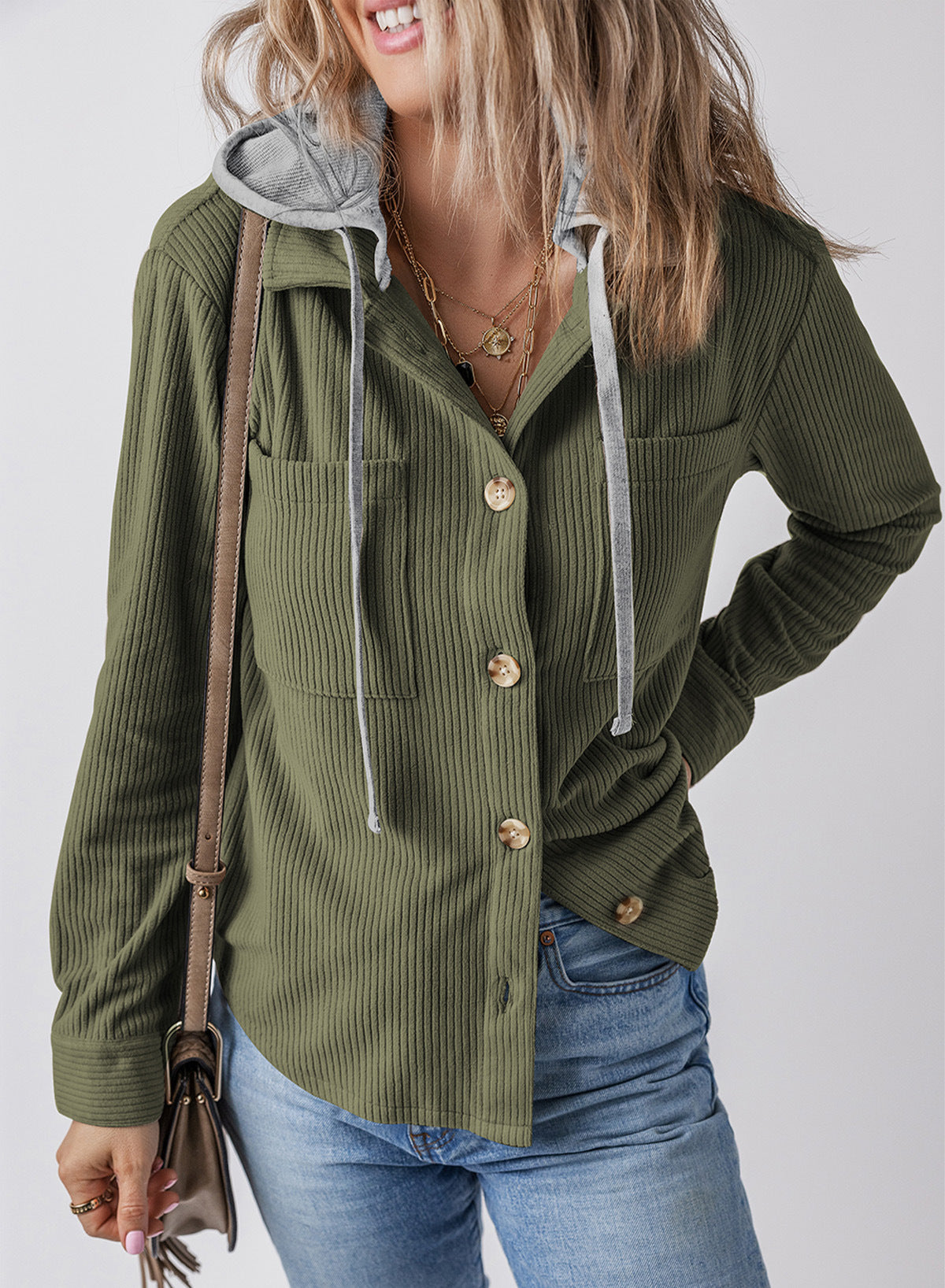 Diese Saison Frauen warm mit Kapuze Cardigan