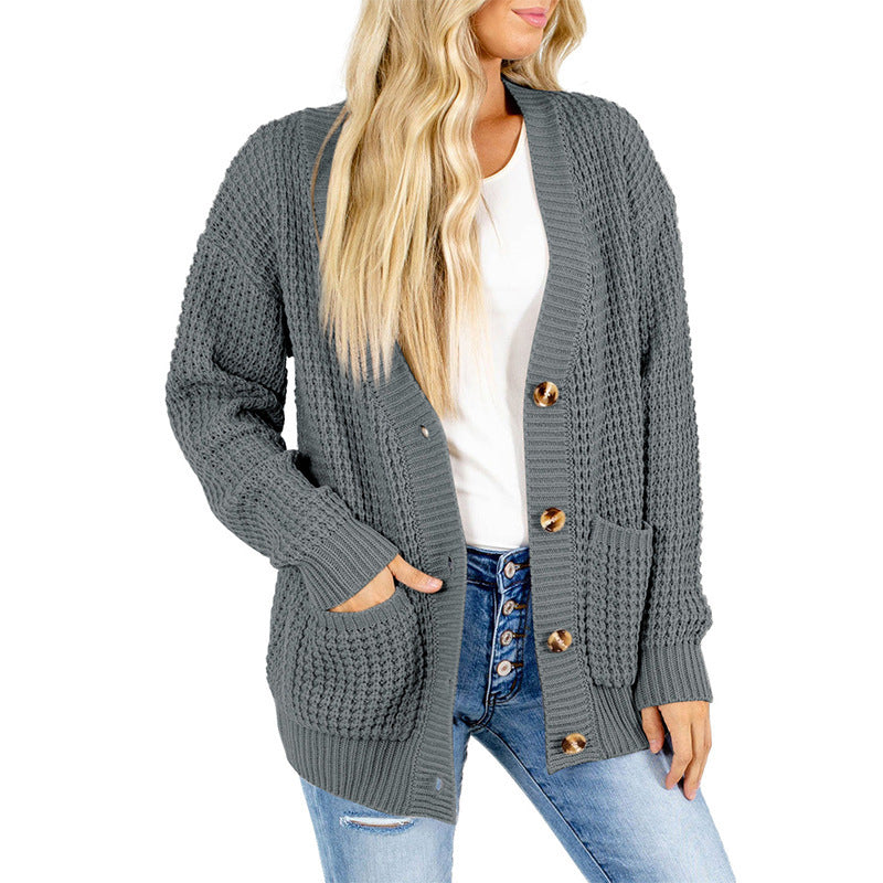 Strickstrickjacke für Frauen