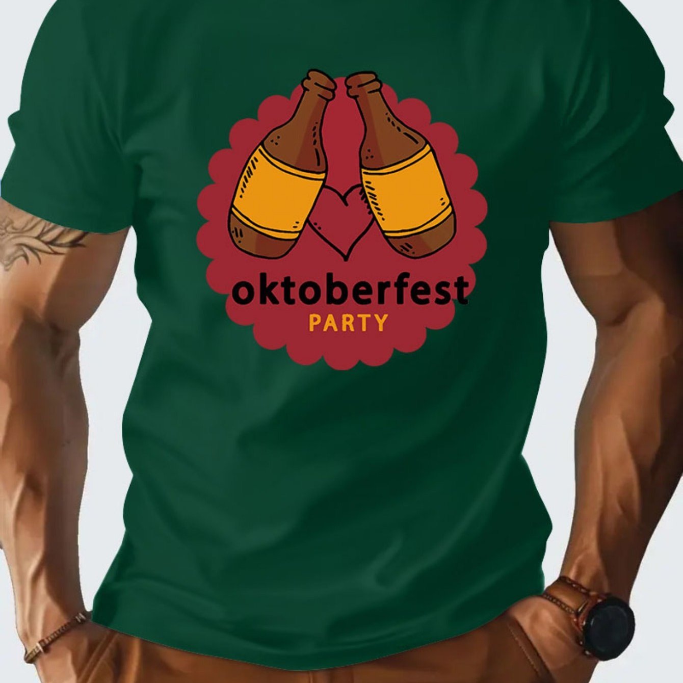 Bedrucktes Oktoberfest-Shirt