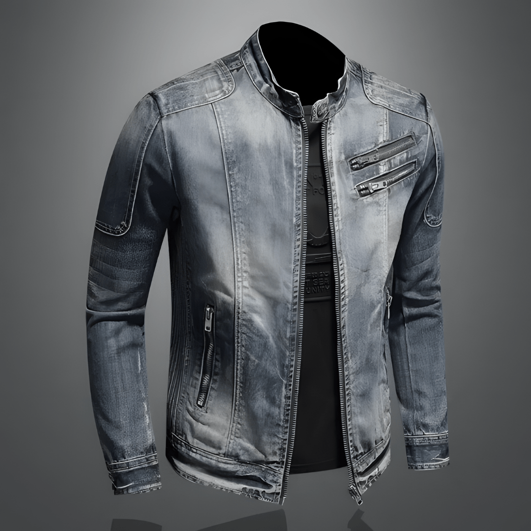 Leon™ - Modisches Denim-Jacke