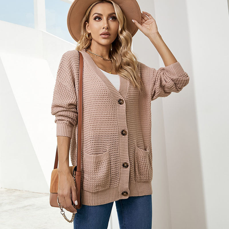 Strickstrickjacke für Frauen