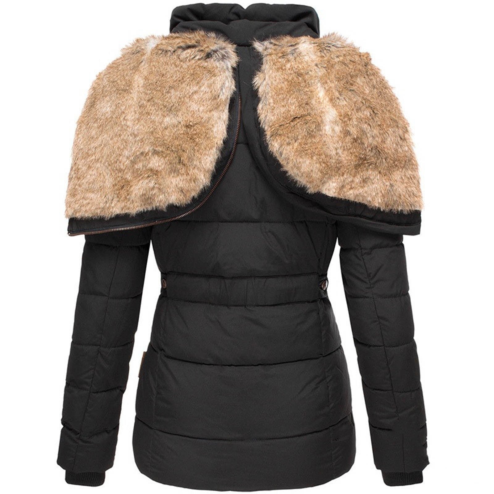 Hanne - Fellgefütterte Winterjacke