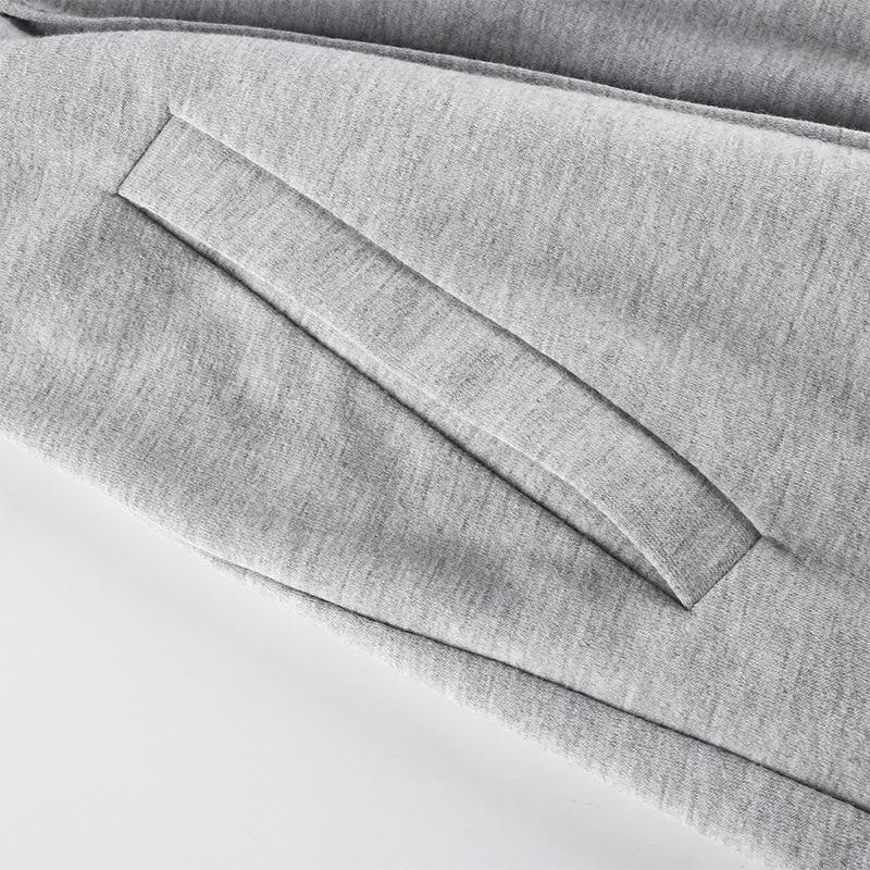 Elastische Sweatpants mit hoher Taille