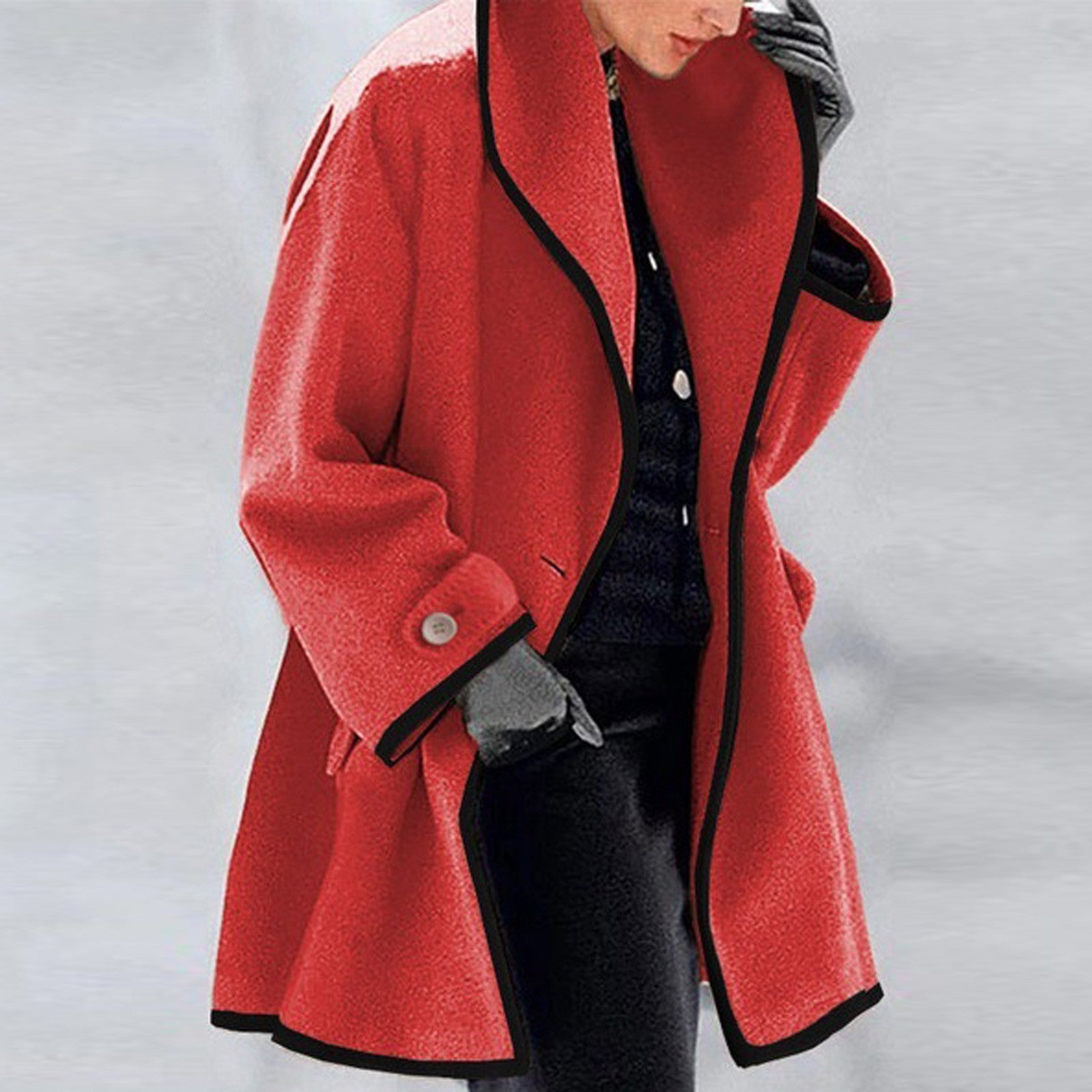 "Fernanda" Designer-Trench-Wintermantel