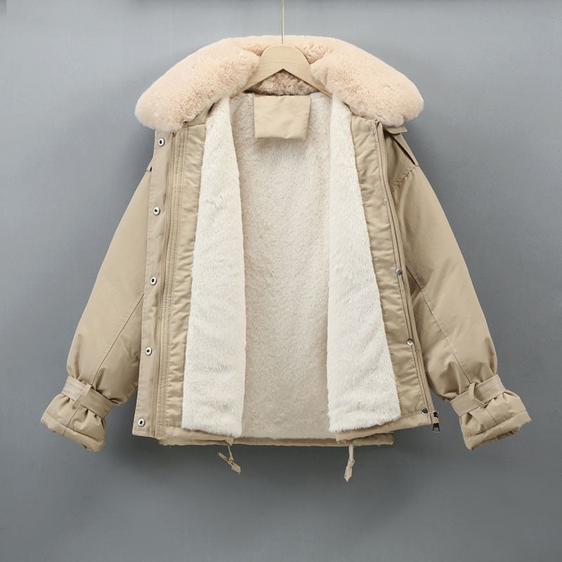 "Chloe" Lässige Parka Jacke