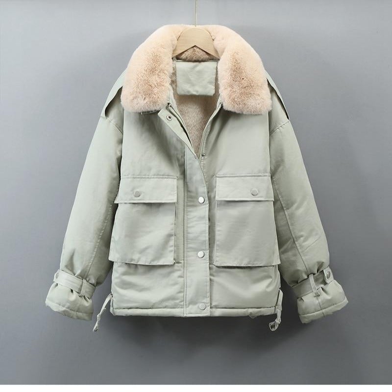 "Chloe" Lässige Parka Jacke